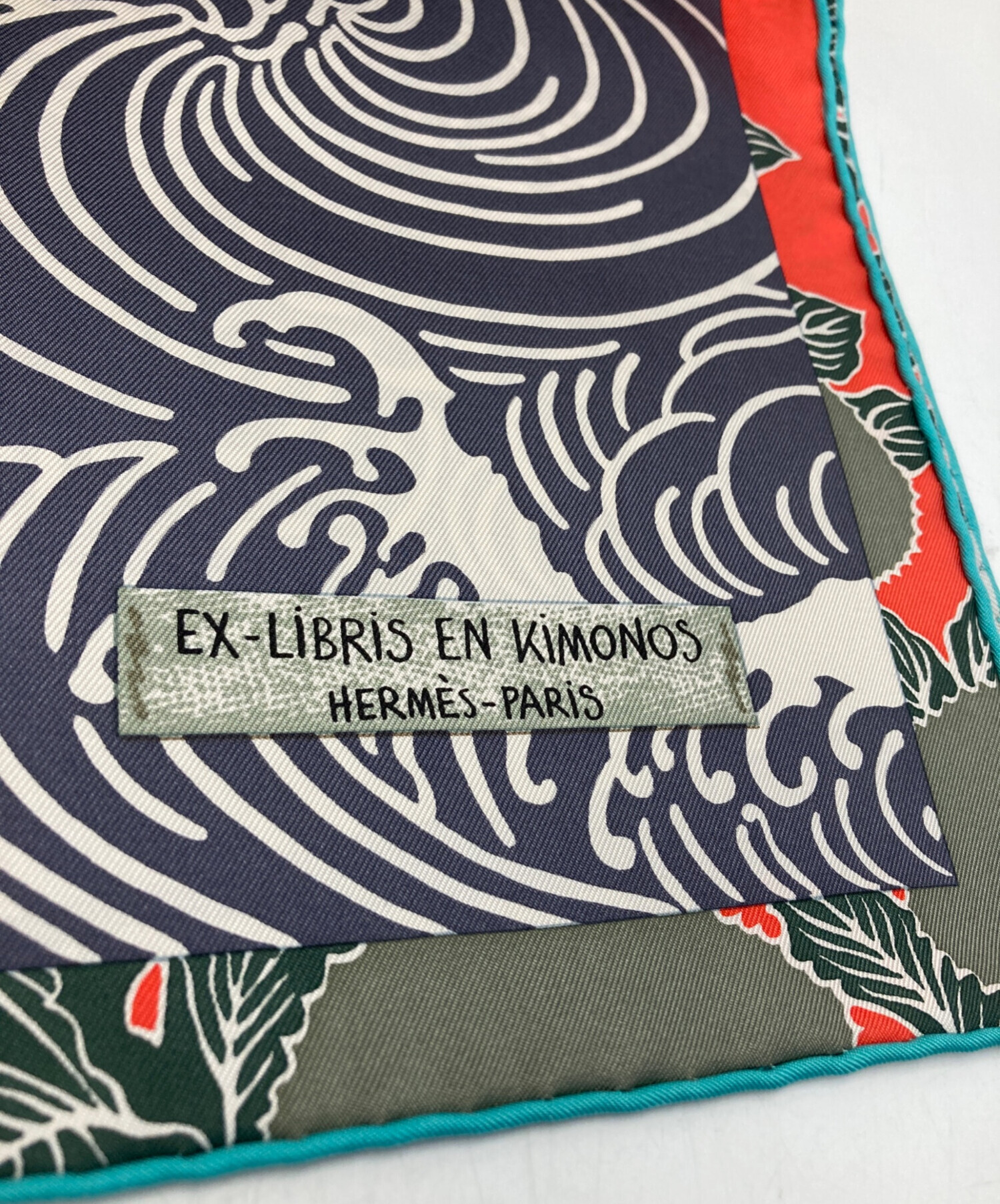 中古・古着通販】HERMES (エルメス) カレ90 スカーフ EX-LIBRIS EN 