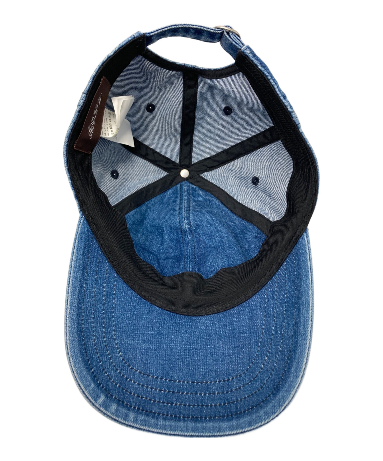 中古・古着通販】masu (エムエーエスユー) MB EMBROIDERY CAP/MB エン