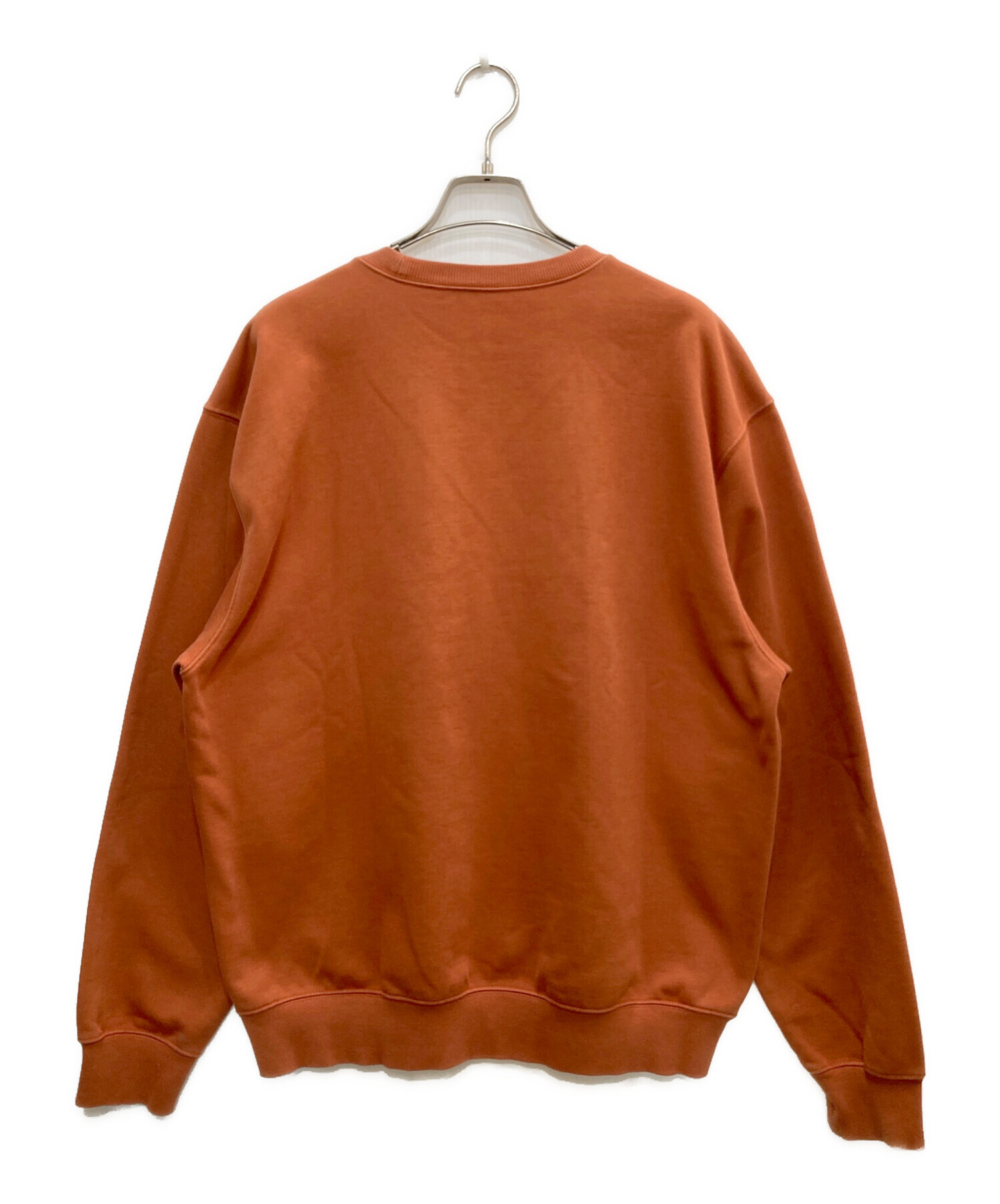 中古・古着通販】CarHartt (カーハート) ロゴスウェット ブラウン 