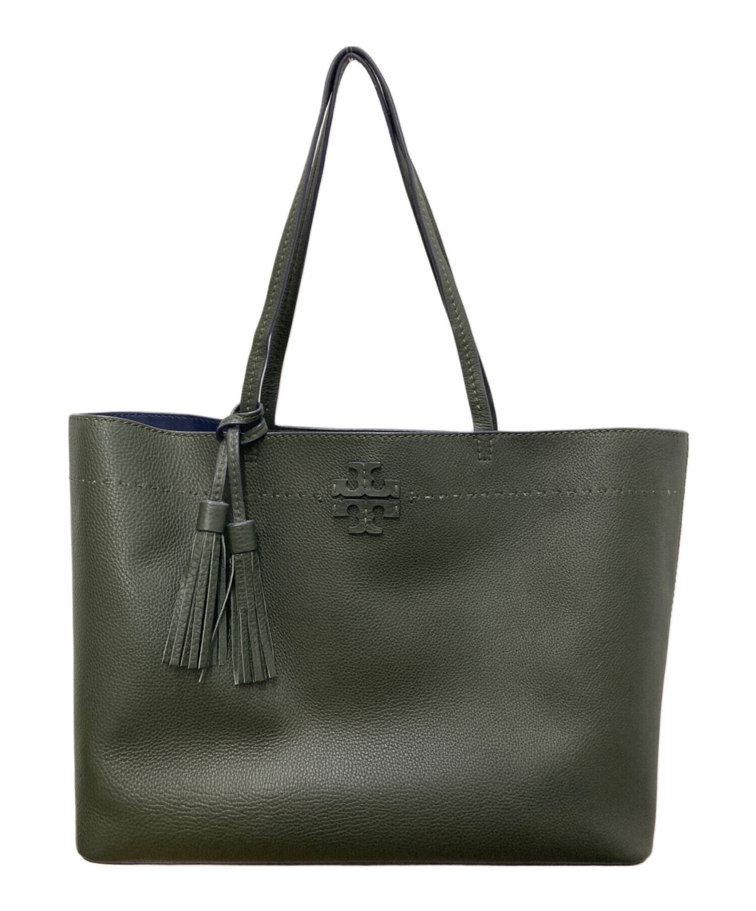 中古・古着通販】TORY BURCH (トリーバーチ) ペブルドレザー Mcgraw 