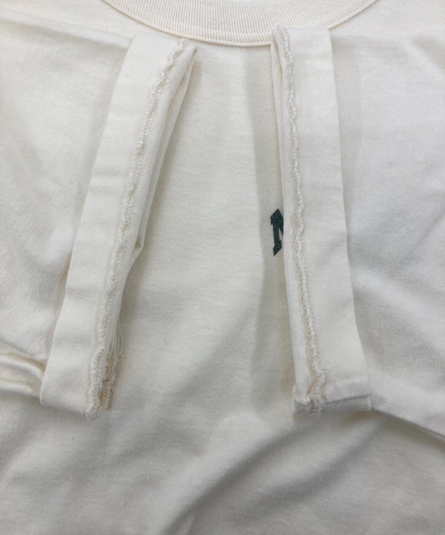 blurhms ブラームス スウェット XS 白 【古着】【中古】【送料無料】 blurhms - blurhms ブラームス スウェット XS 白 【古着】【中古
