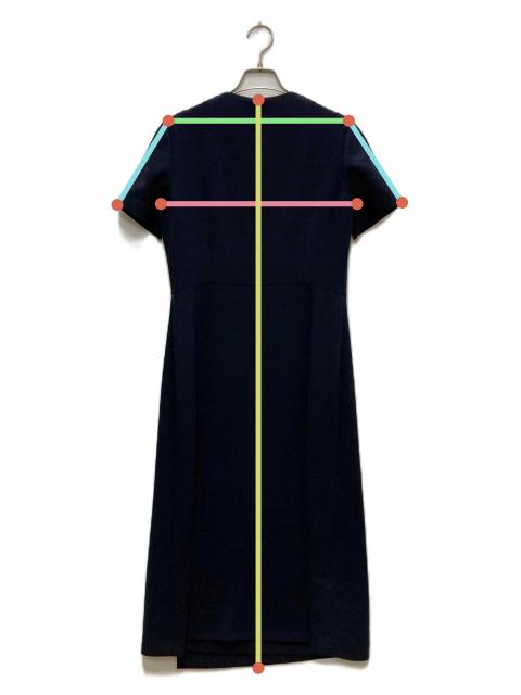 中古・古着通販】theory (セオリー) マキシワンピース ネイビー サイズ