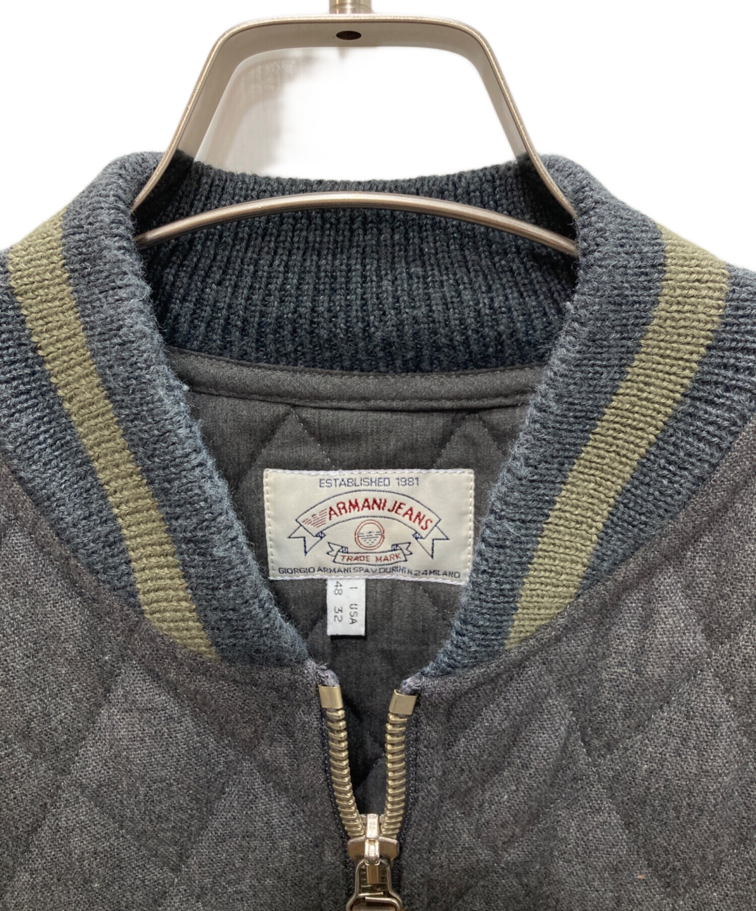 中古・古着通販】ARMANI JEANS (アルマーニジーンズ) キルティング 