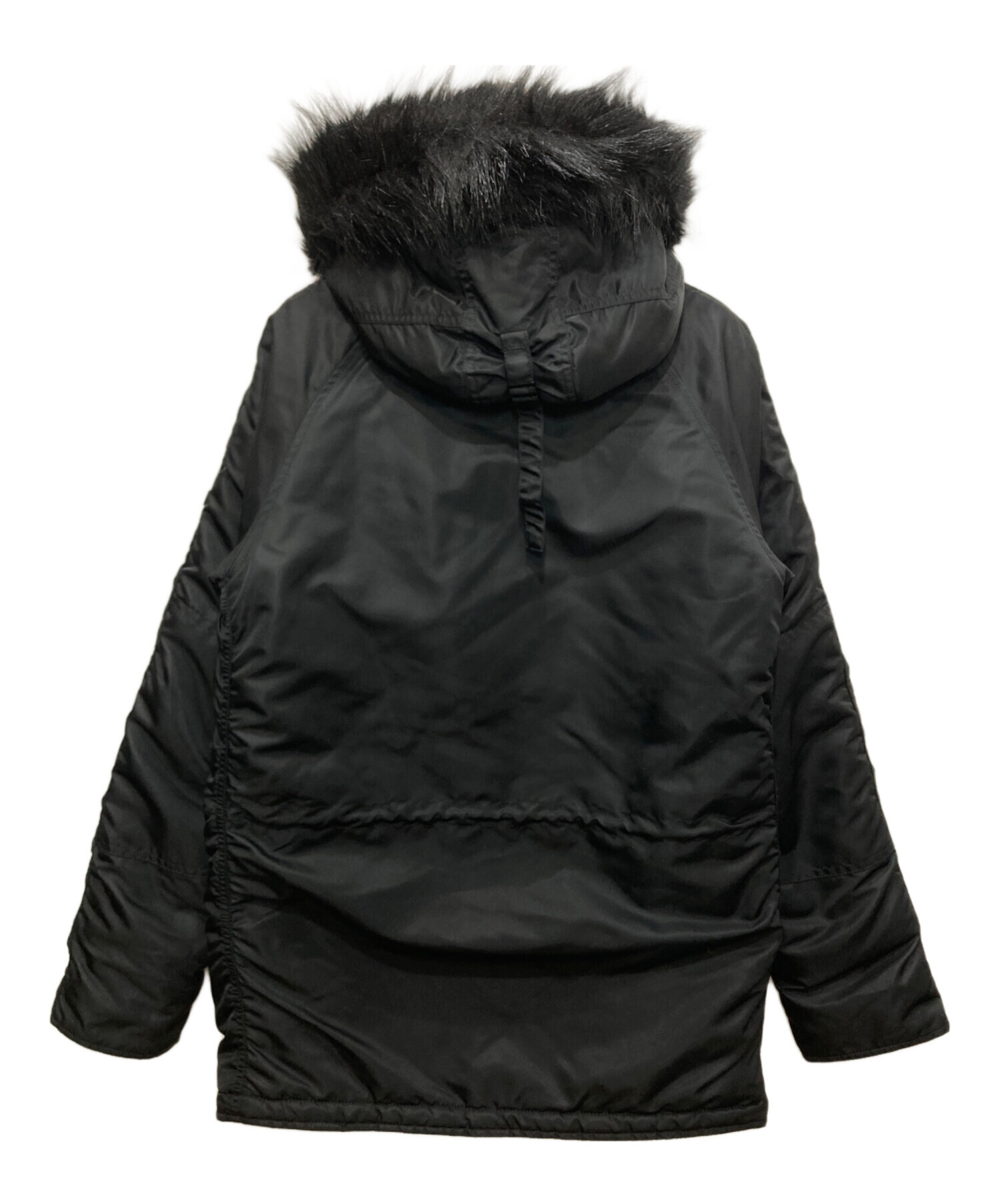 中古・古着通販】ALPHA (アルファ) N-3B TIGHT JACKET ブラック サイズ 