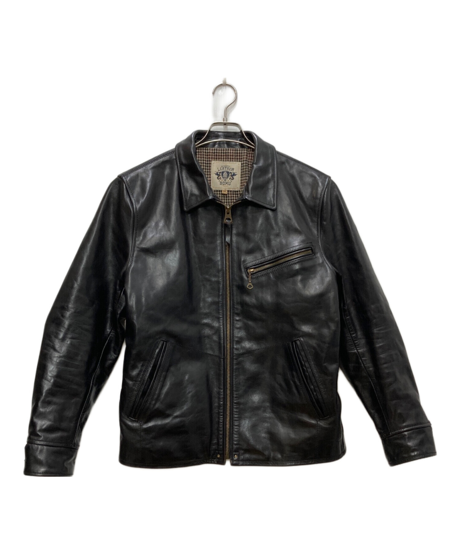 中古・古着通販】LEATHER BOMU (レザーボム) ホースハイドレザー