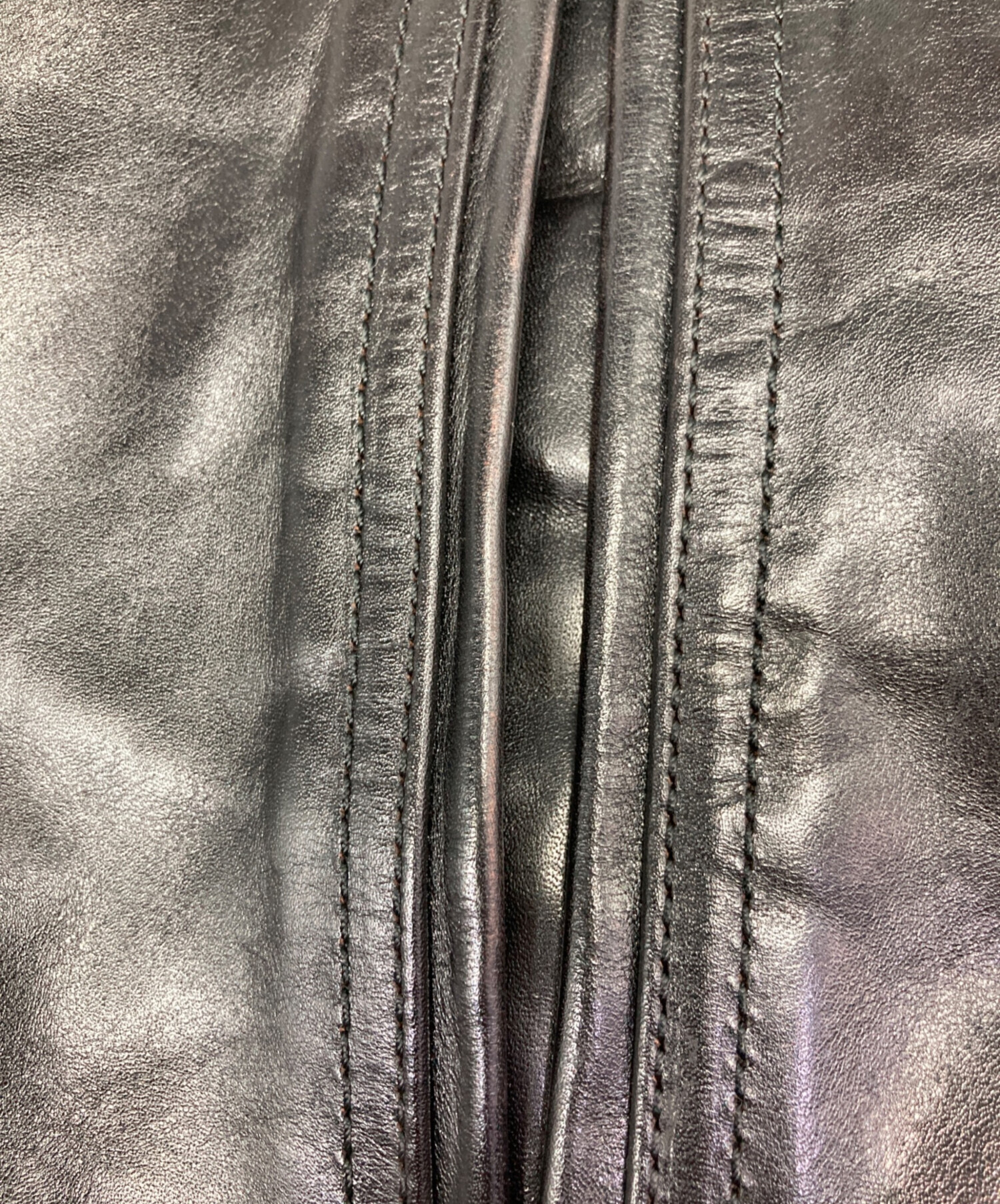 中古・古着通販】LEATHER BOMU (レザーボム) ホースハイドレザー
