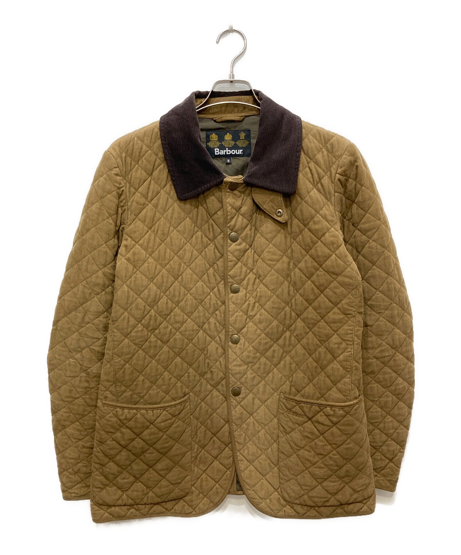 中古・古着通販】Barbour (バブアー) キルティングジャケット ベージュ 