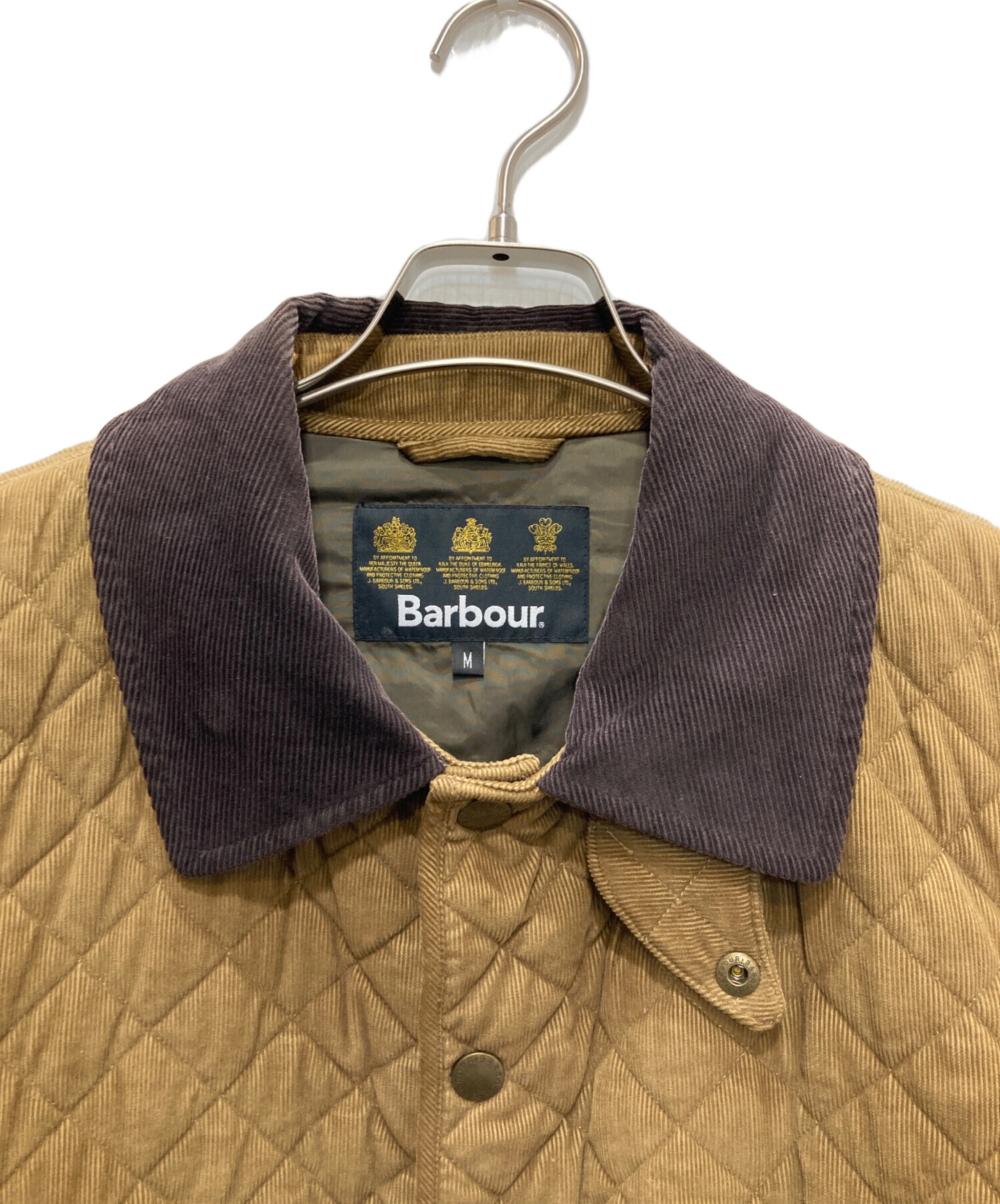 中古・古着通販】Barbour (バブアー) キルティングジャケット ベージュ 