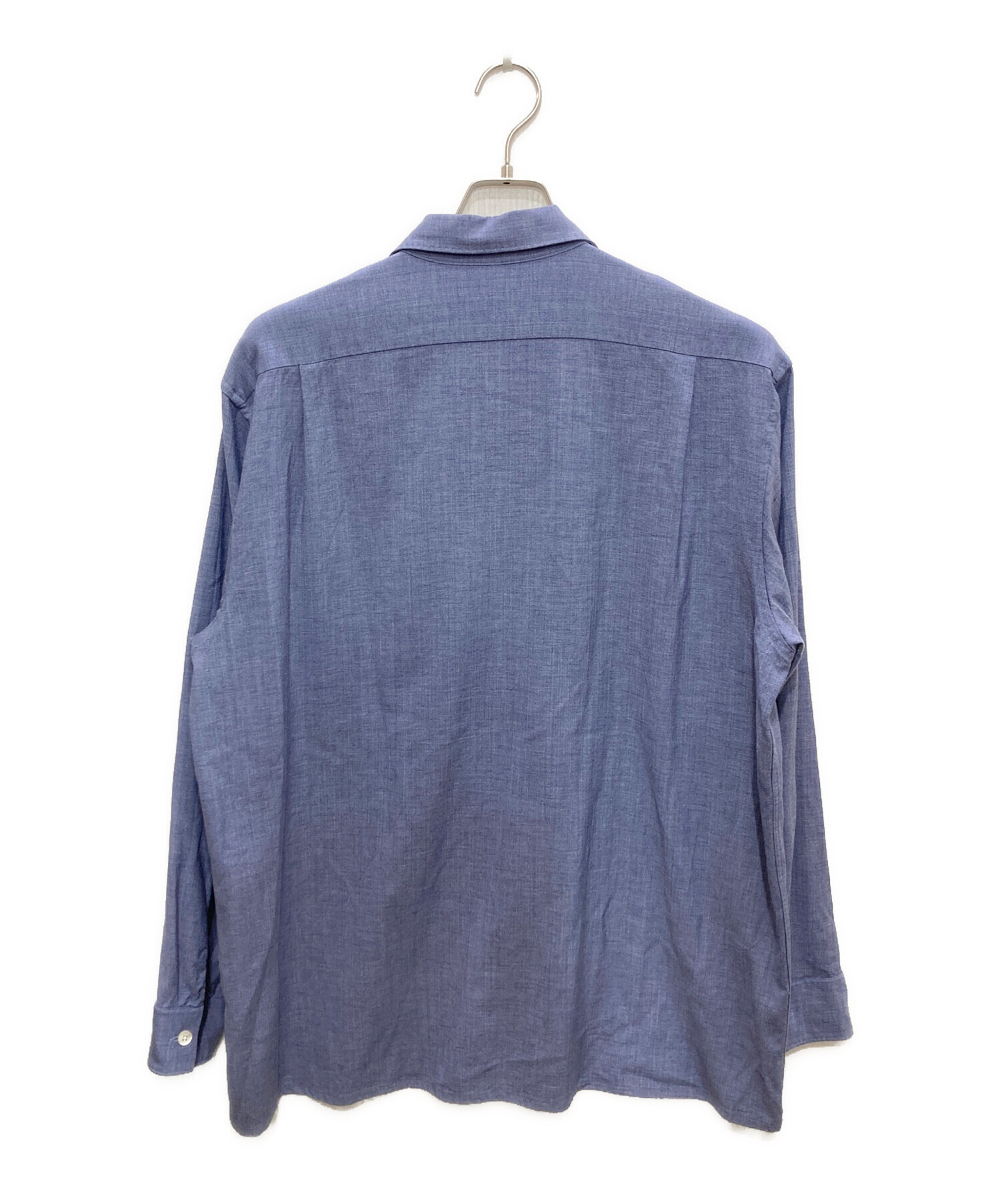 中古・古着通販】COMOLI (コモリ) ヴィスコースウール オープンカラー