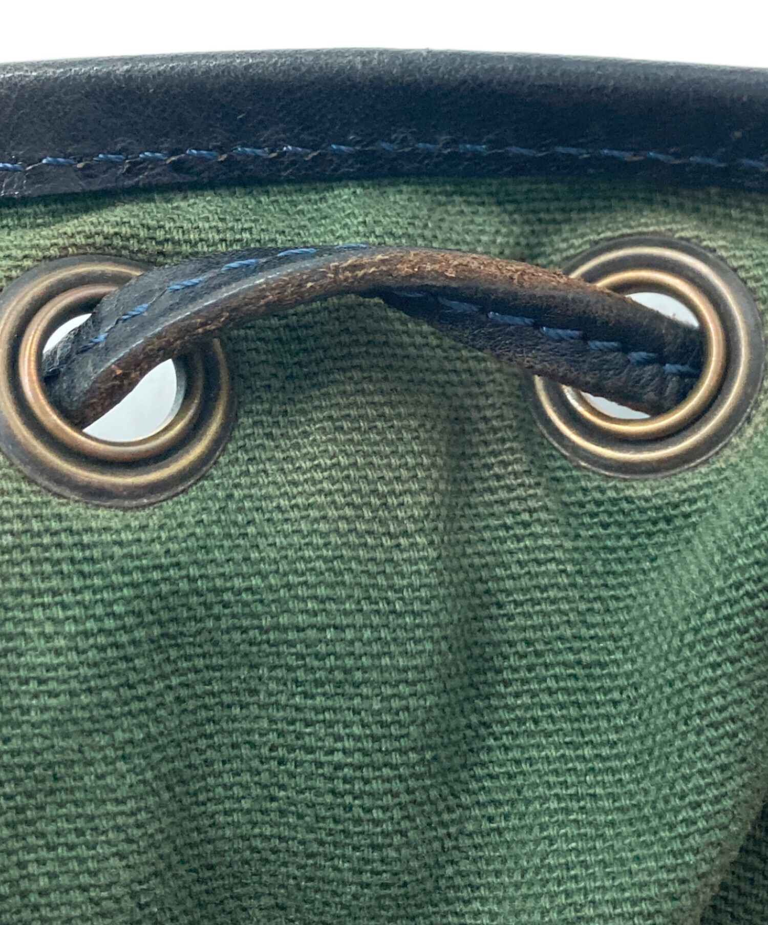 中古・古着通販】Felisi (フェリージ) ナイロン×レザーリュック