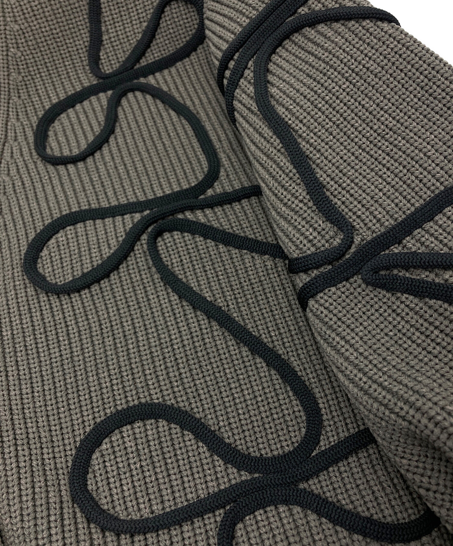 中古・古着通販】Adam et Rope (アダム エ ロペ) ラインニット