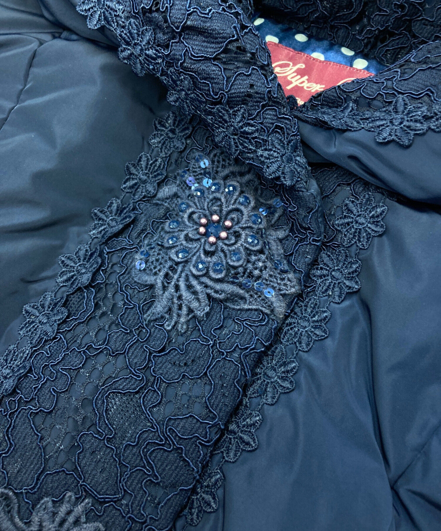 中古・古着通販】Super Beauty (スーパービューティ) 女優襟レース