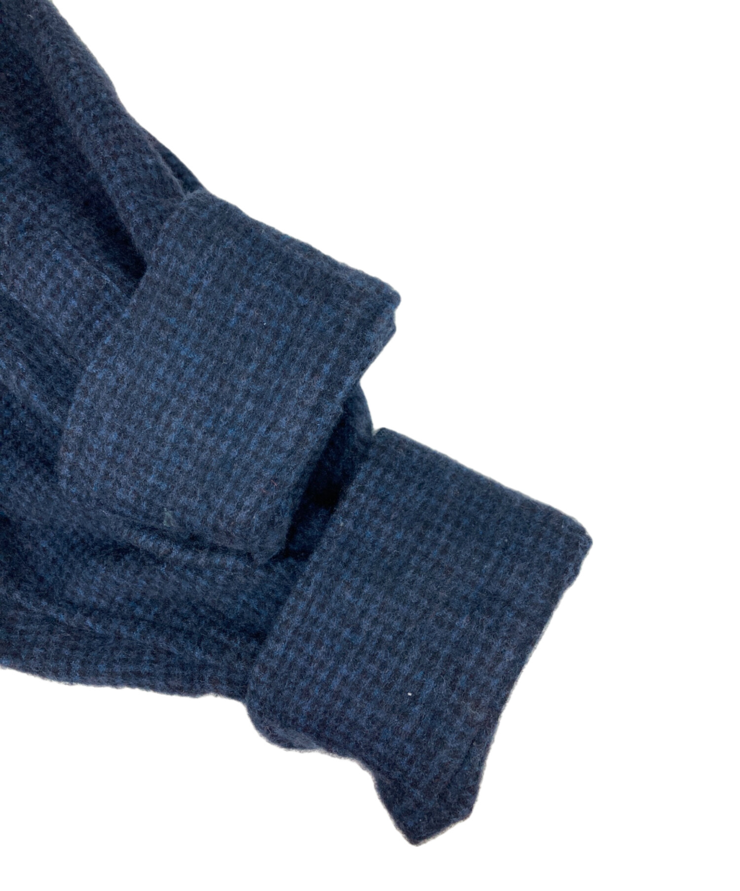 COMOLI 22AW ハウンドトゥース CPO （NAVY サイズ2） COMOLI / コモリ | W/CA ハウンドトゥース CPO - Navy | 通販 - 正規