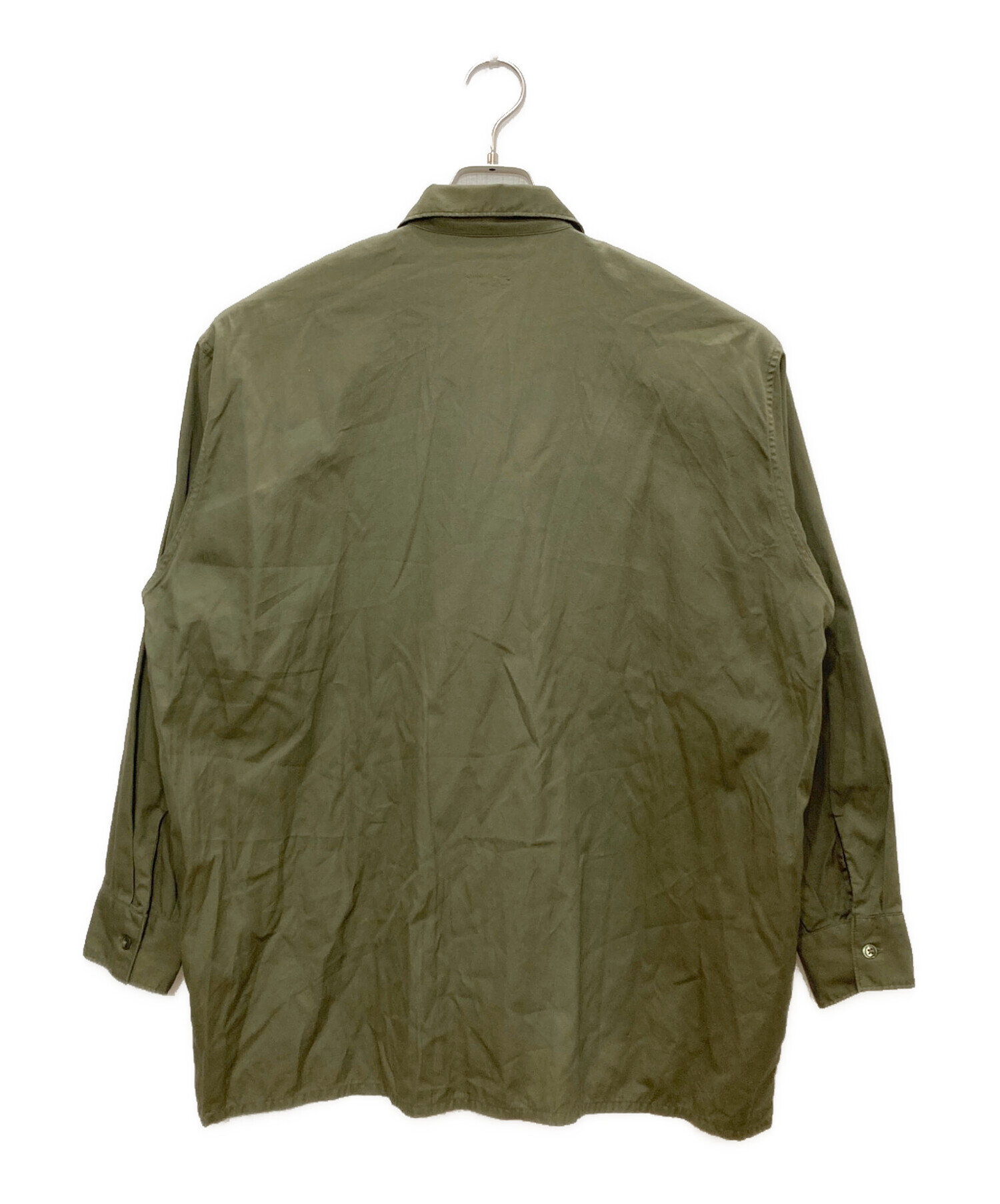 COMOLI サイズ3！comoli オープンカラーシャツ (コモリ) リネンツイル