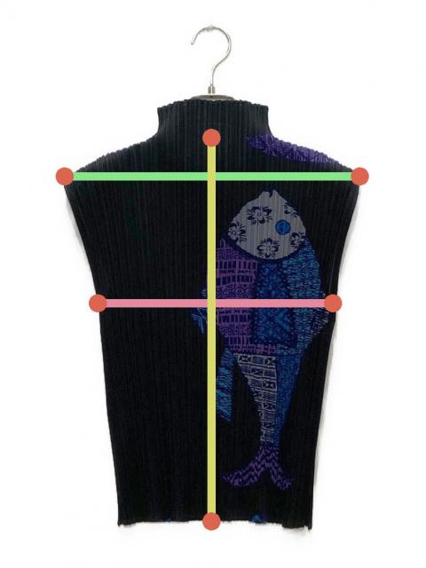 中古・古着通販】PLEATS PLEASE (プリーツプリーズ) ノースリーブ