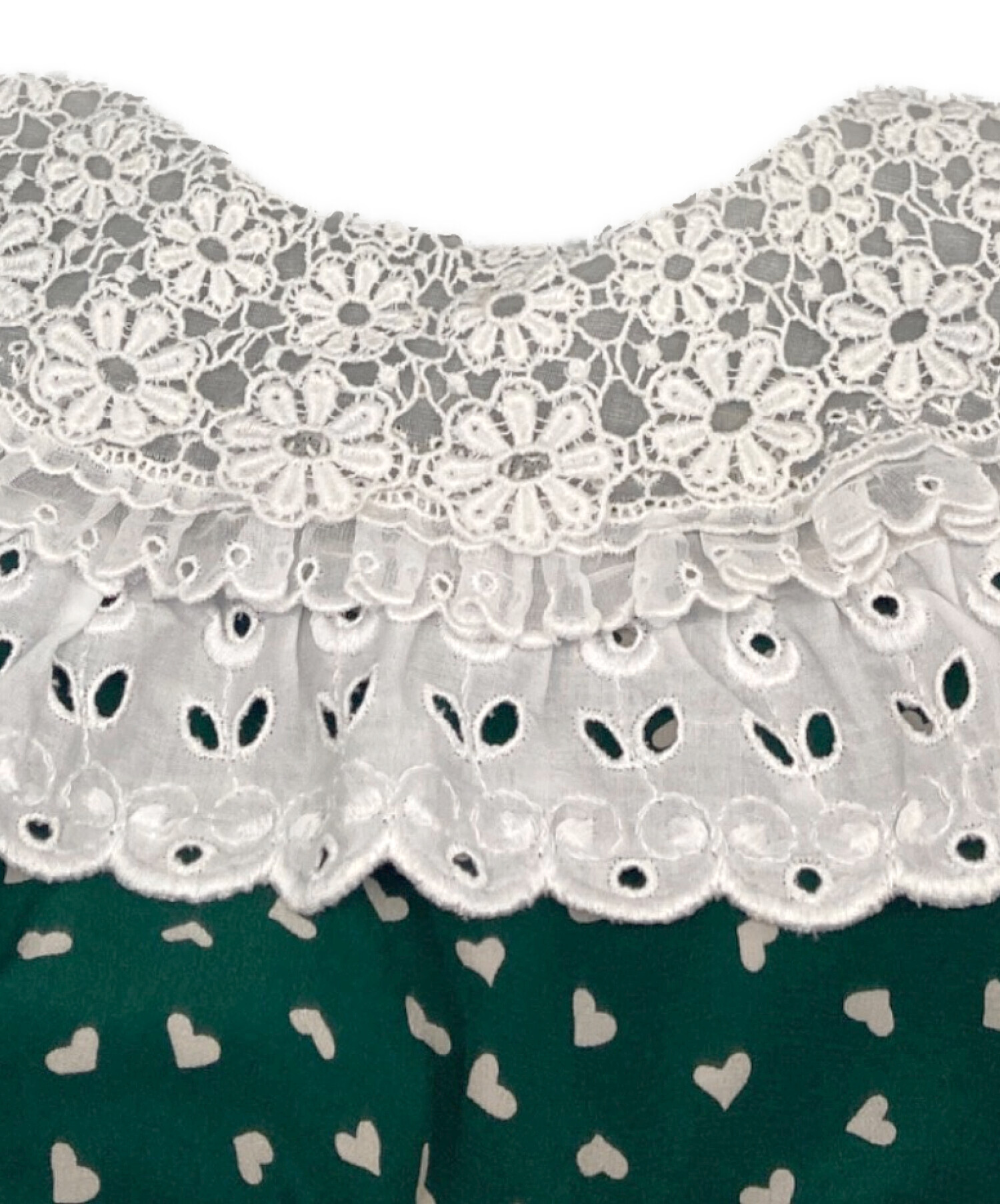 中古・古着通販】MIU MIU (ミュウミュウ) 総柄ワンピース グリーン