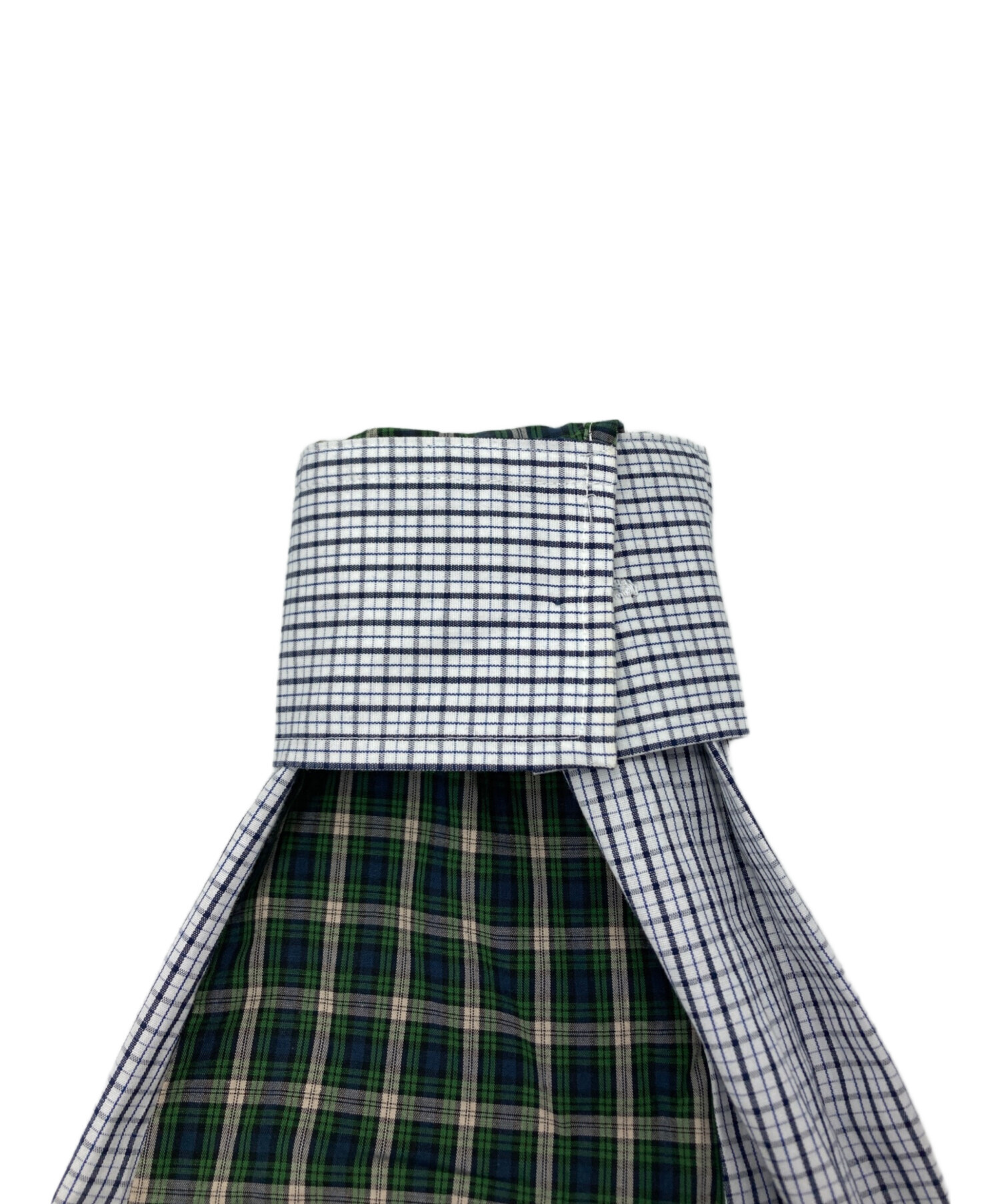 中古・古着通販】nagonstans (ナゴンスタンス) handy check shirt 