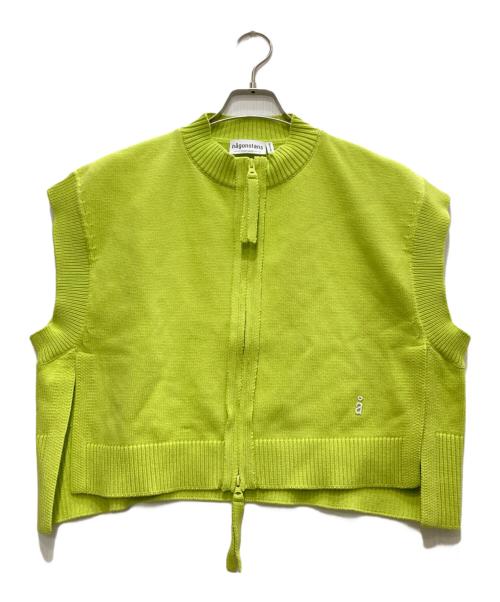 中古・古着通販】nagonstans (ナゴンスタンス) zip cropped vest