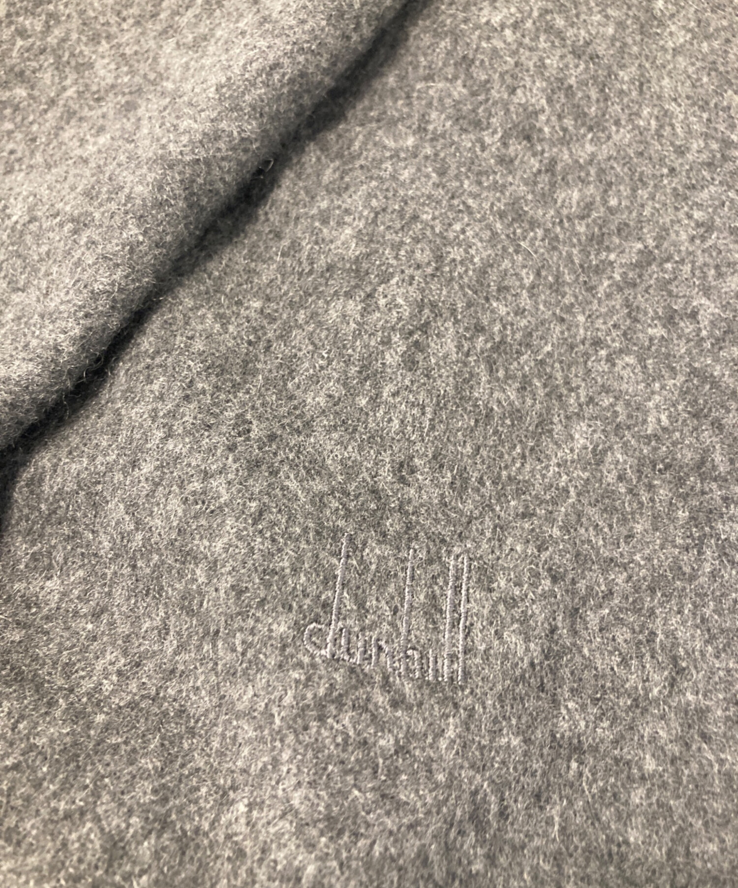 中古・古着通販】dunhill (ダンヒル) カシミヤ100％ストール グレー
