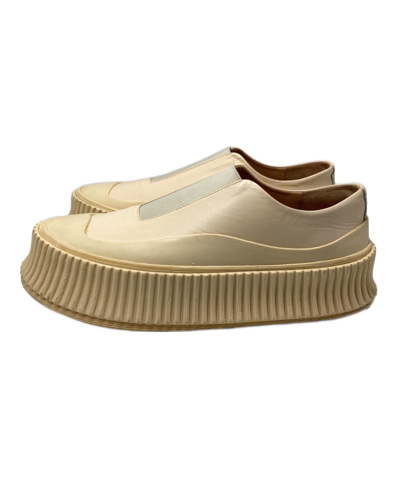 最終値下げ】JILSANDER ジルサンダー キャメル バブーシュ ジル