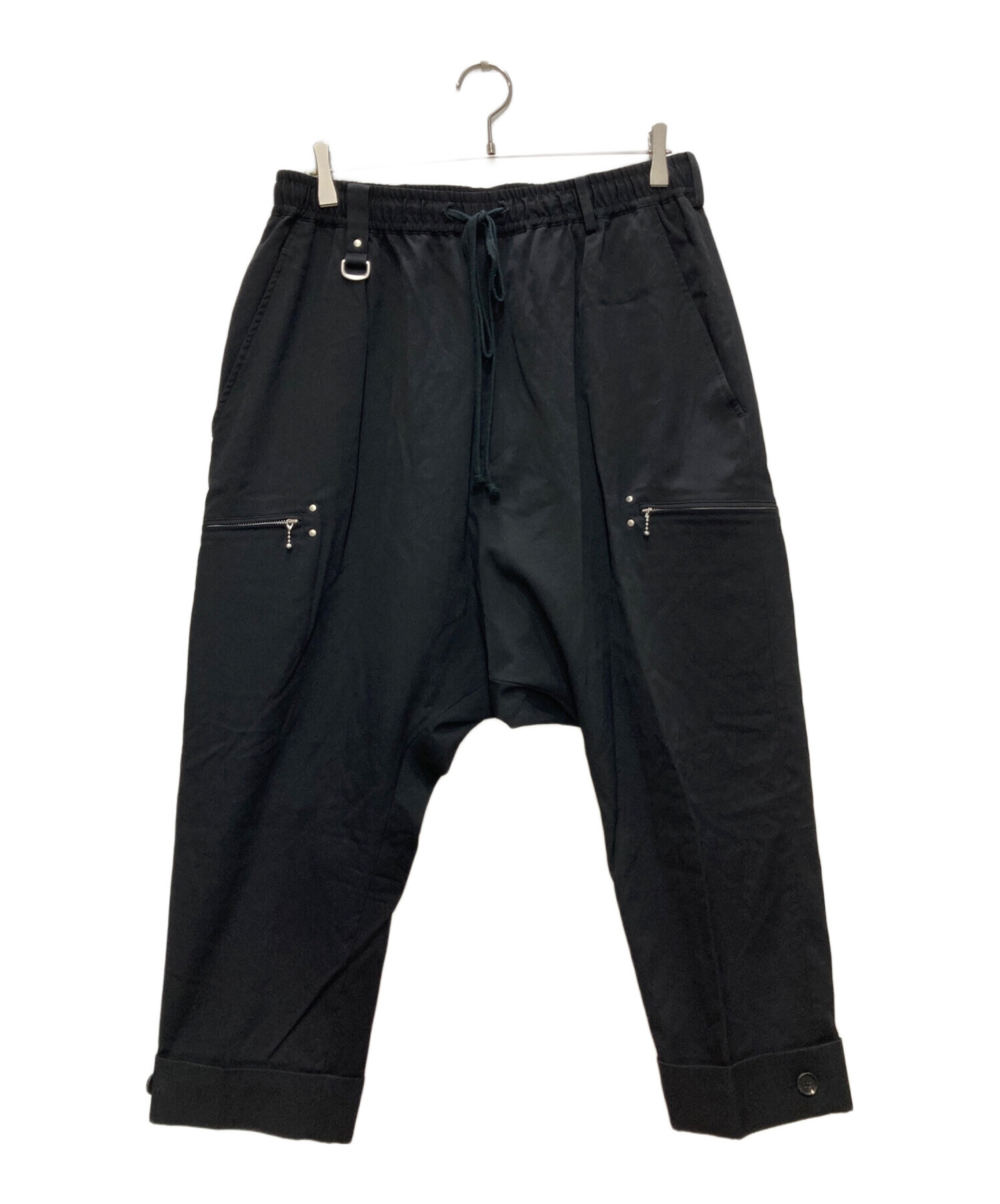 パンツ S'YTE SLIM SAROUEL PANTS 中古・古着通販】s'yte (サイト) WASHER FINISHED WOOL GABARDINE
