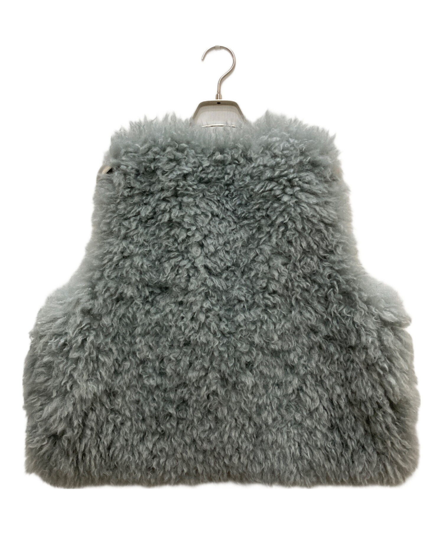 中古・古着通販】lignaggio (リナージオ) ファーベスト グレー サイズ