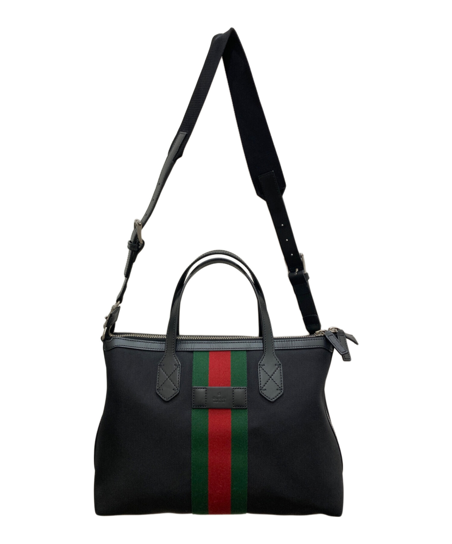 中古・古着通販】GUCCI (グッチ) シェリーライン2WAYトートバッグ