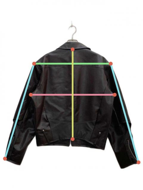 中古・古着通販】Knuth Marf (クヌースマーフ) leather riders blouson