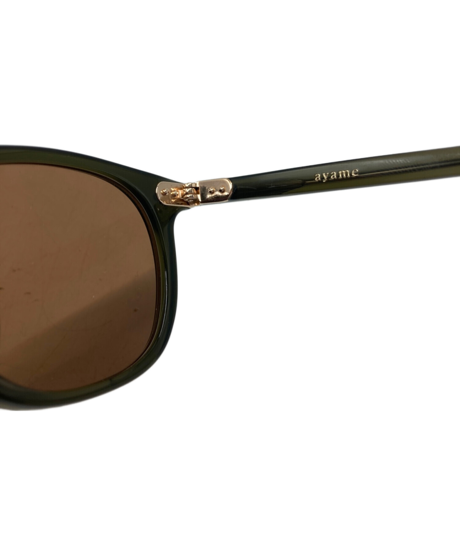 中古・古着通販】Ayame (アヤメ) サングラス ブラウン サイズ:SIZE 47