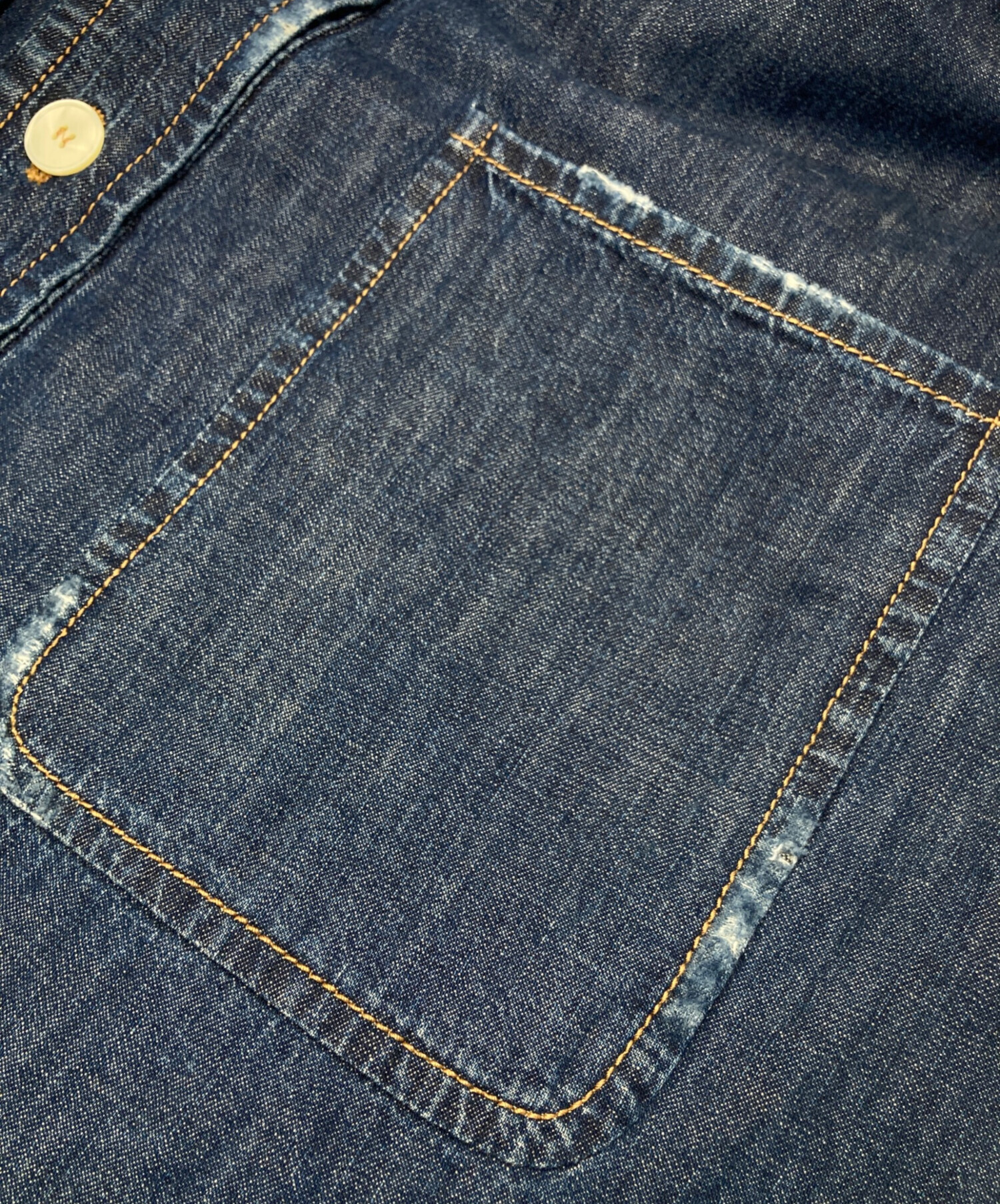 中古・古着通販】MIU MIU (ミュウミュウ) ダメージ加工デニムフリル