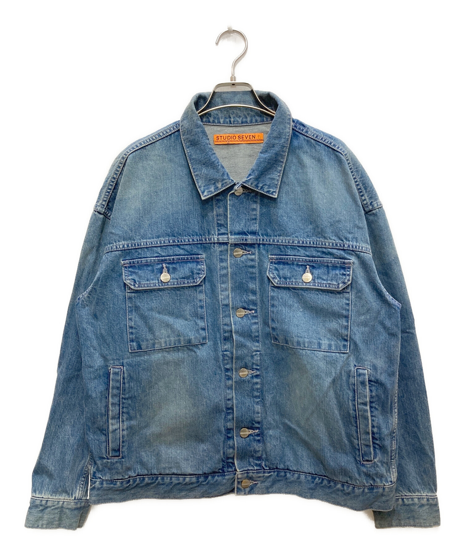 中古・古着通販】STUDIO SEVEN (スタジオセブン) Knit Denim Quilted
