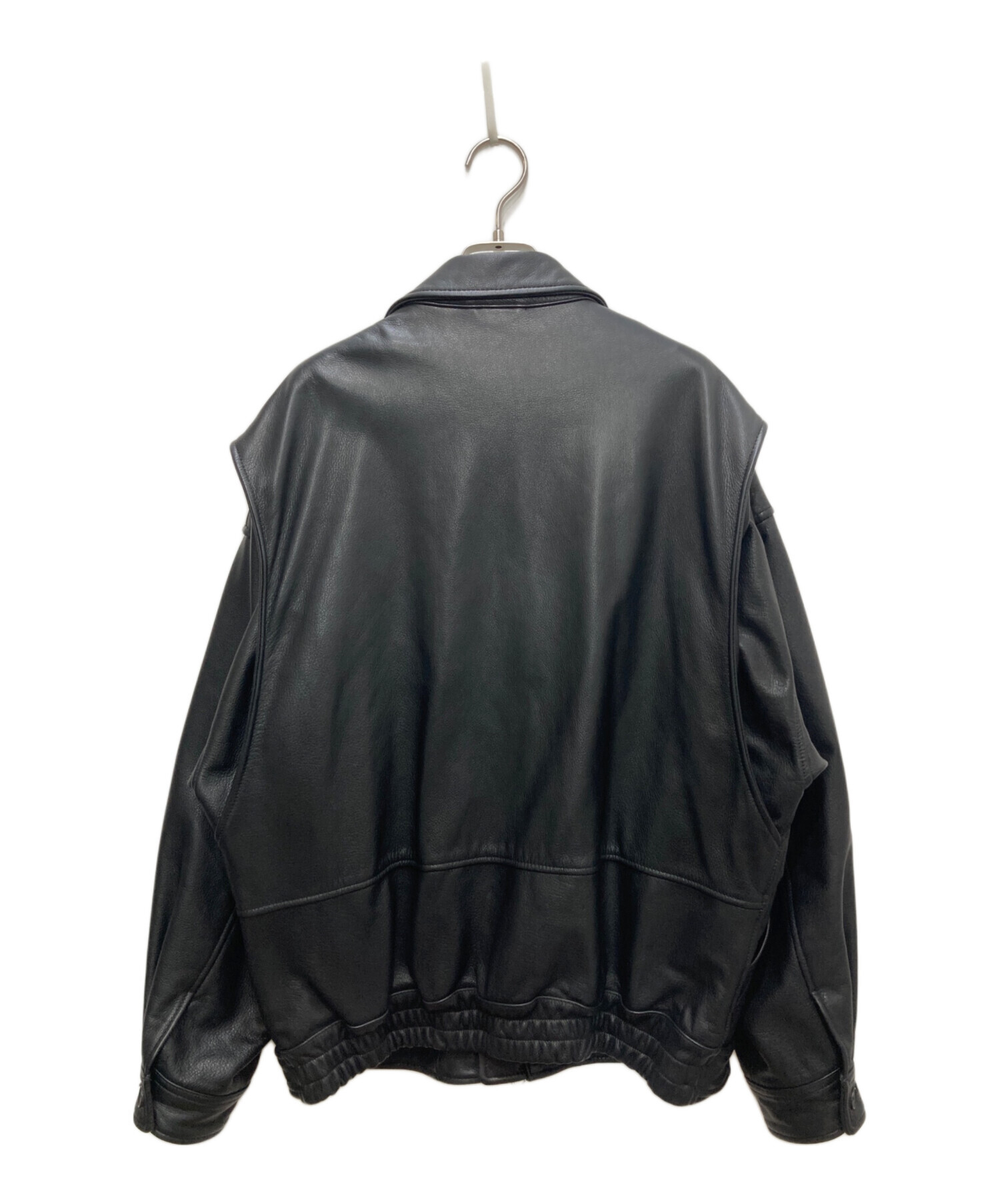 中古・古着通販】YOKE (ヨーク) Leather Flight Jacket/レザー