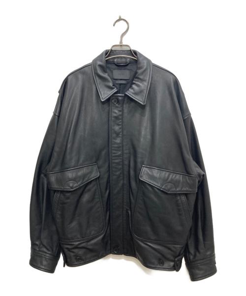 中古・古着通販】YOKE (ヨーク) Leather Flight Jacket/レザー