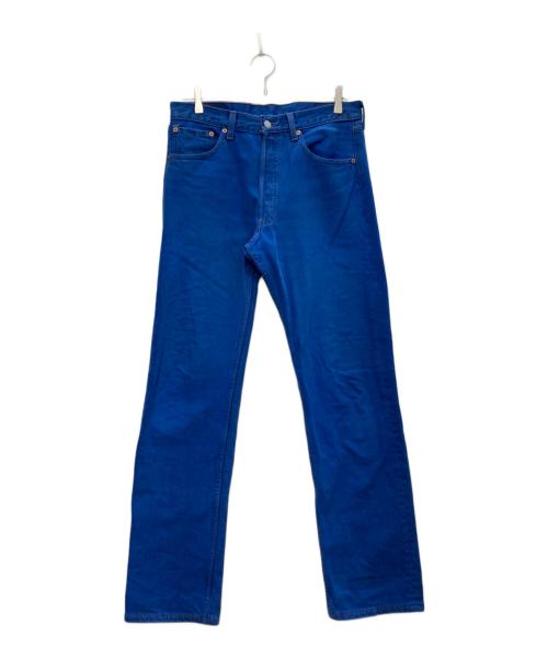 中古・古着通販】LEVI'S (リーバイス) 501 後染めデニムパンツ ブルー