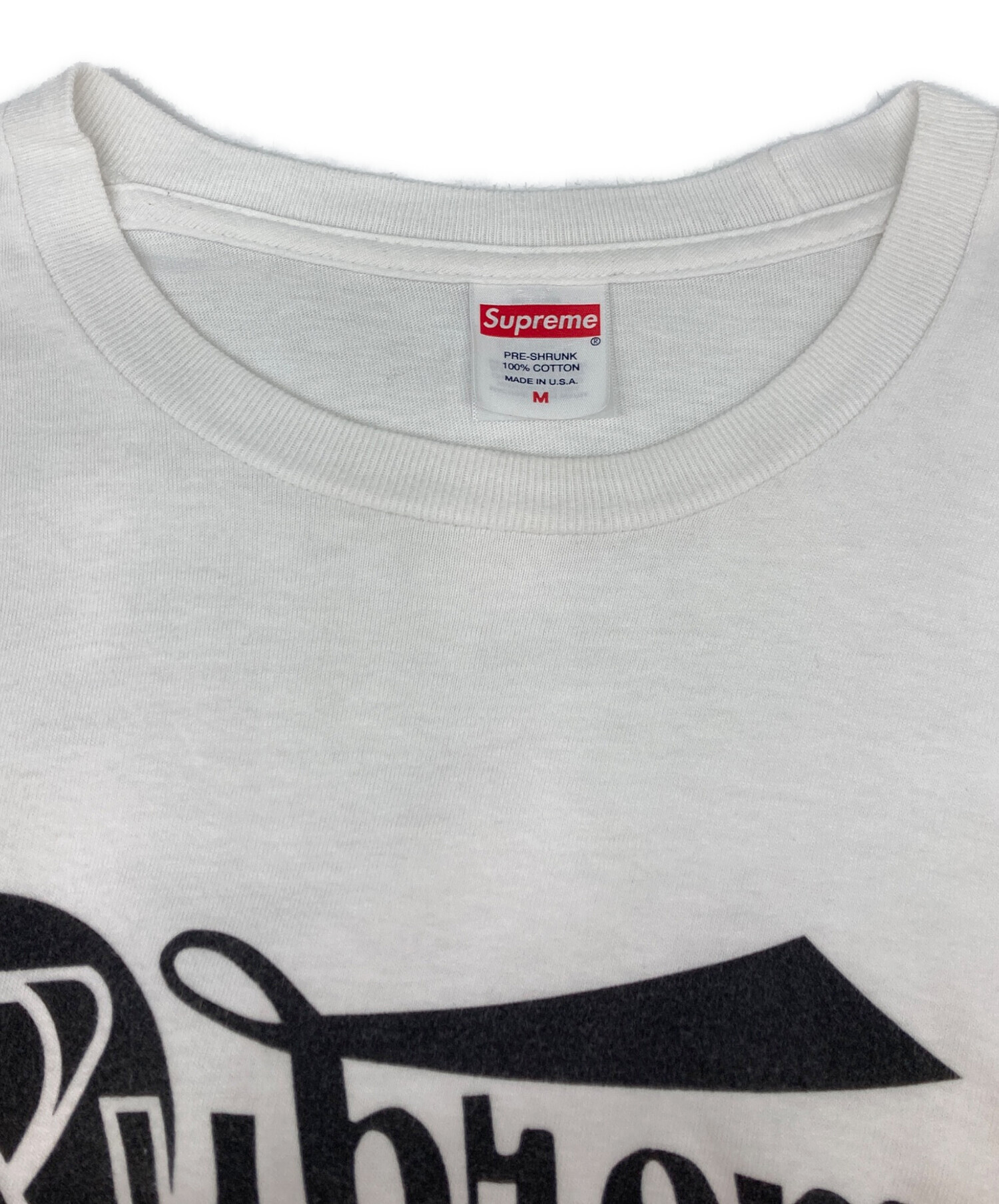 中古・古着通販】SUPREME (シュプリーム) Records Tee ホワイト サイズ