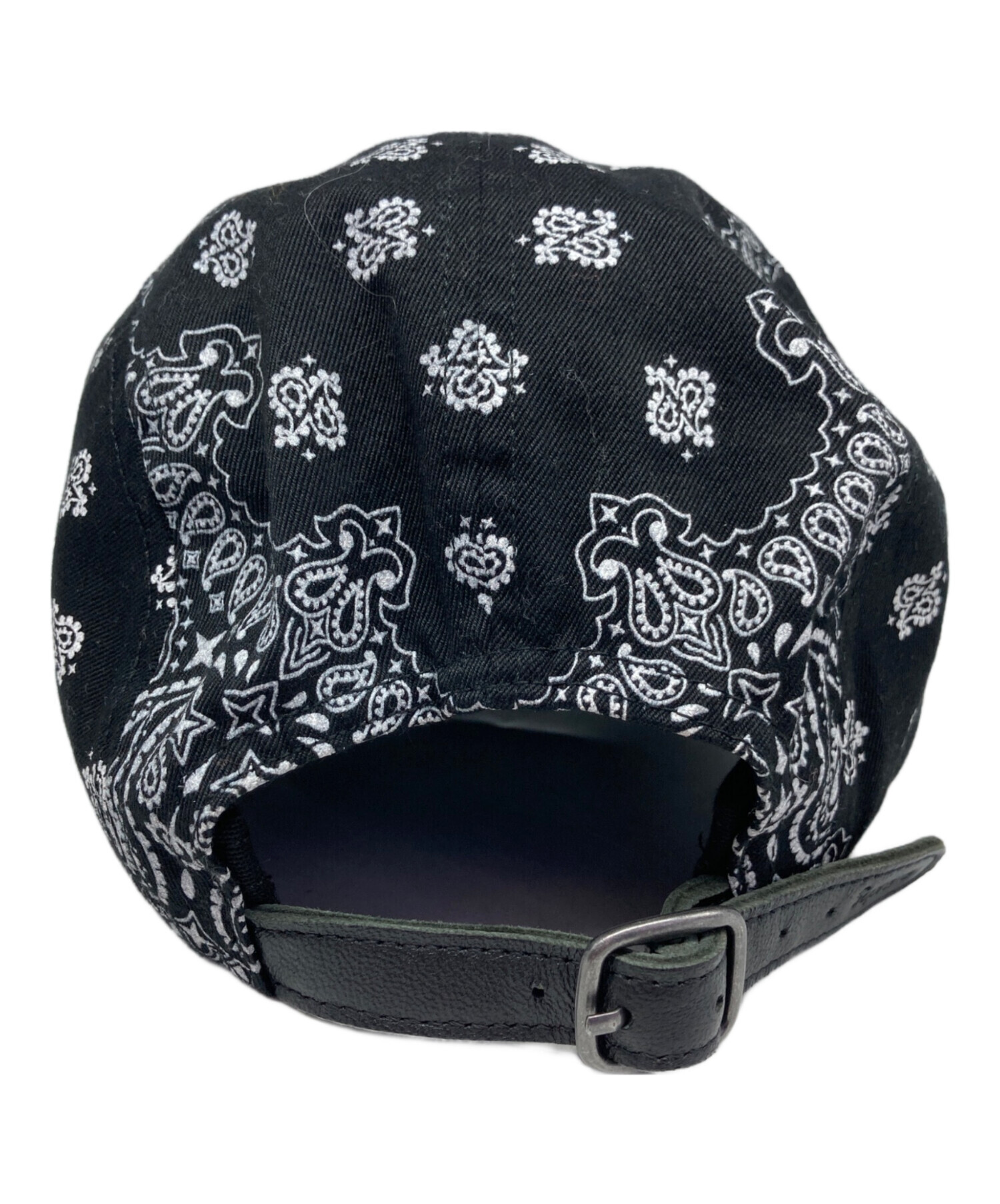 Supreme バンダナ柄 ブラックキャップ 中古・古着通販】SUPREME (シュプリーム) BANDANA CAMP CAP/バンダナ