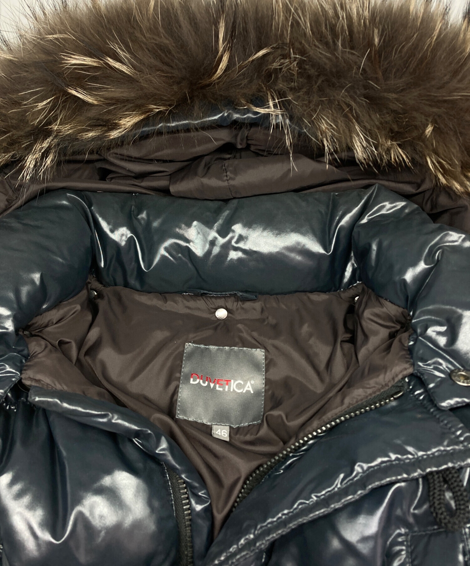 中古・古着通販】DUVETICA (デュベティカ) ダウンジャケット ネイビー