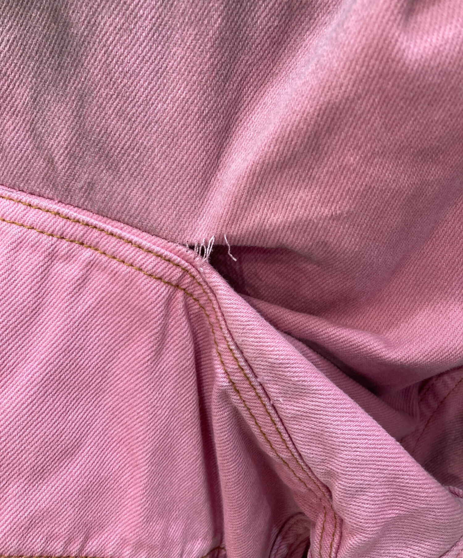 中古・古着通販】Y. PROJECT (ワイプロジェクト) ドレープデニム