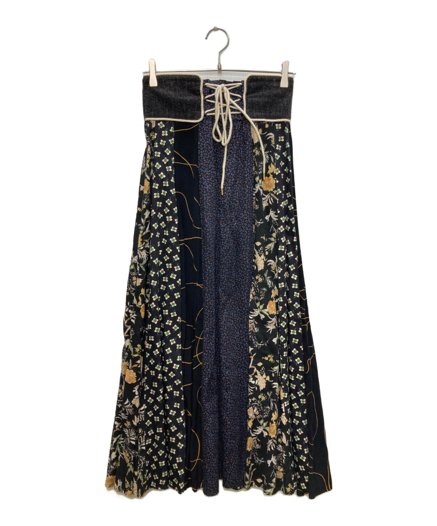 中古・古着通販】FUMIE=TANAKA (フミエタナカ) patch long sk/パッチ