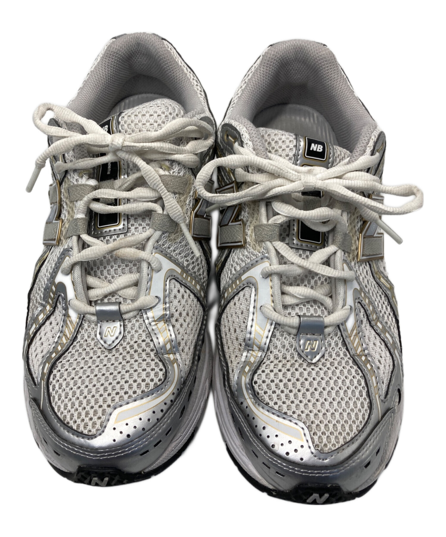 中古・古着通販】NEW BALANCE (ニューバランス) スニーカー シルバー