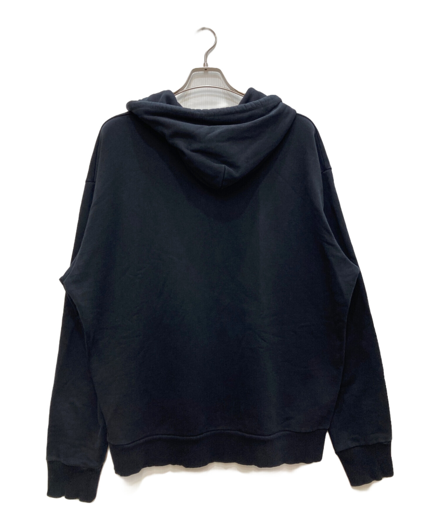 中古・古着通販】DIESEL (ディーゼル) プルオーバーパーカー ブラック 
