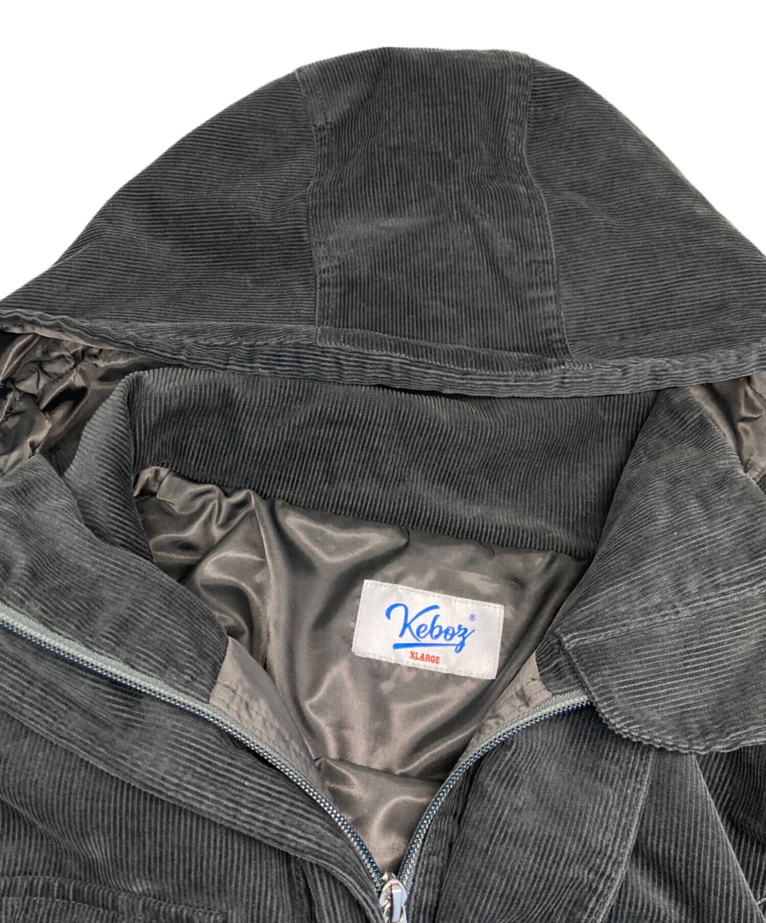 中古・古着通販】KEBOZ (ケボズ) CORDUROY HOODED JACKET/コーデュロイ