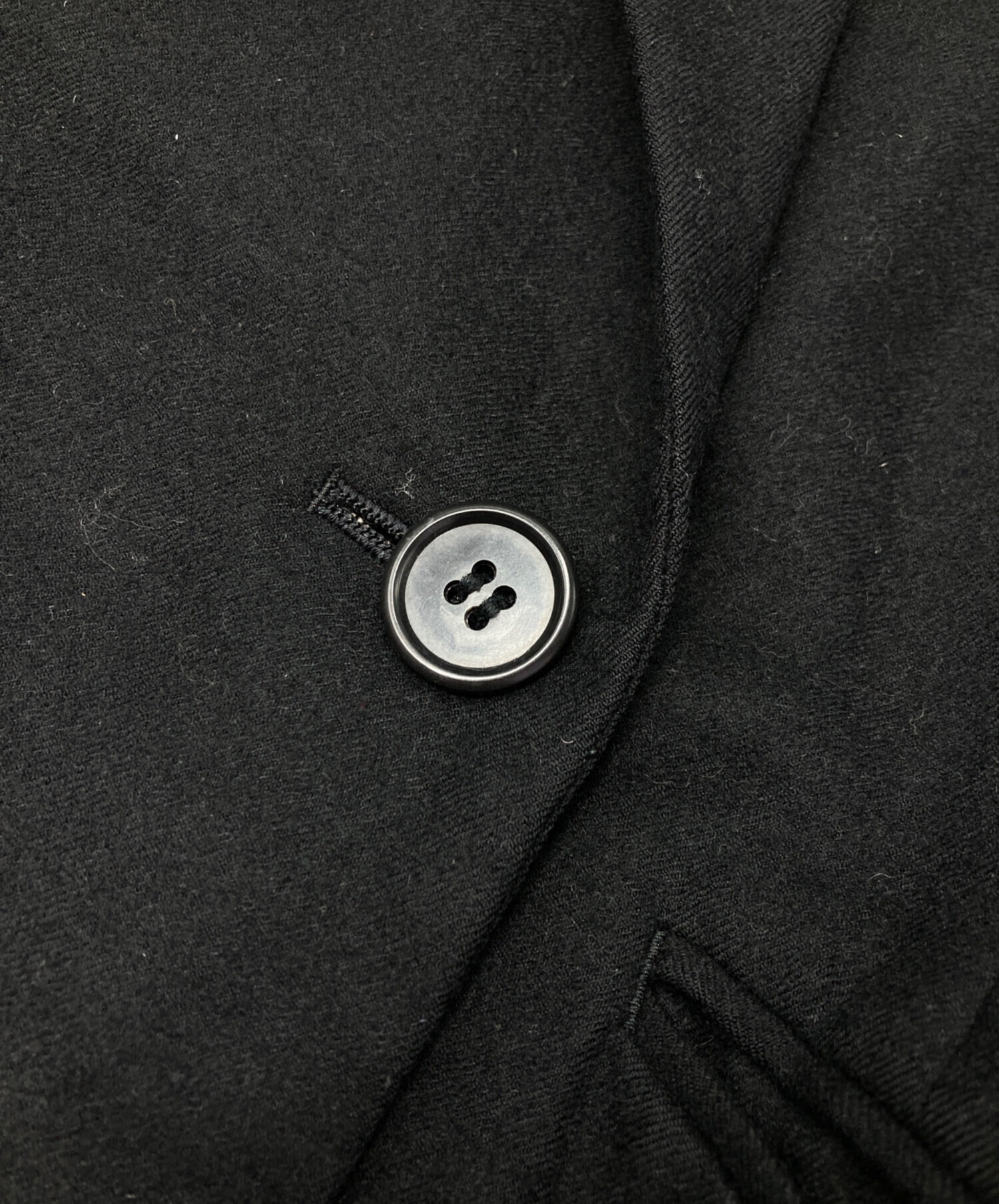 HOMME PLISSE ISSEY MIYAKE ダブル ジャケット ブラック Homme Plissé Issey Miyake Basics プリーツ ジャケット | ブラック