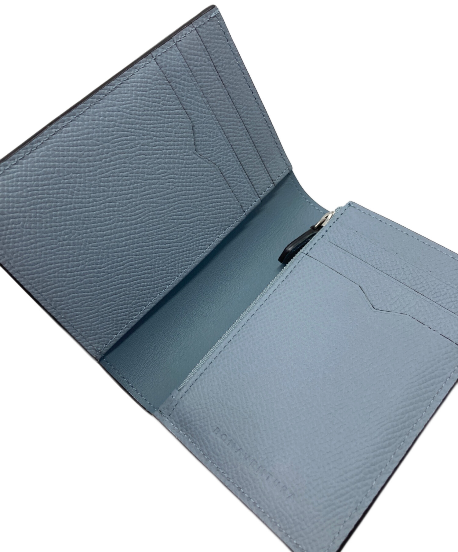 未使用に近い BONAVENTURA ボナベンチュラ 二つ折り財布 箱付き 美品 BONAVENTURA ボナベンチュラ 二つ折り財布 バイフォールド 箱付