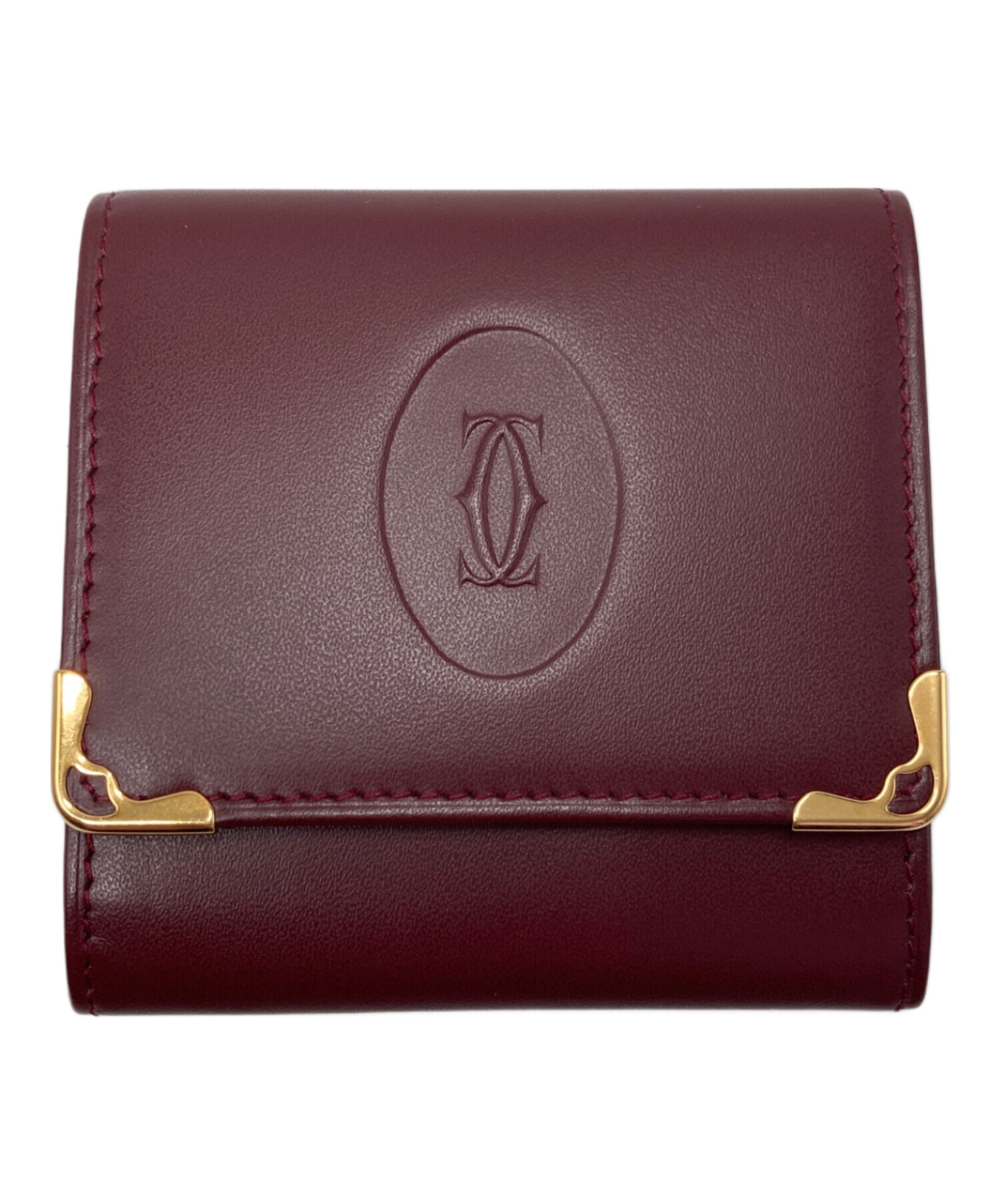中古・古着通販】Cartier (カルティエ) コインケース ボルドー