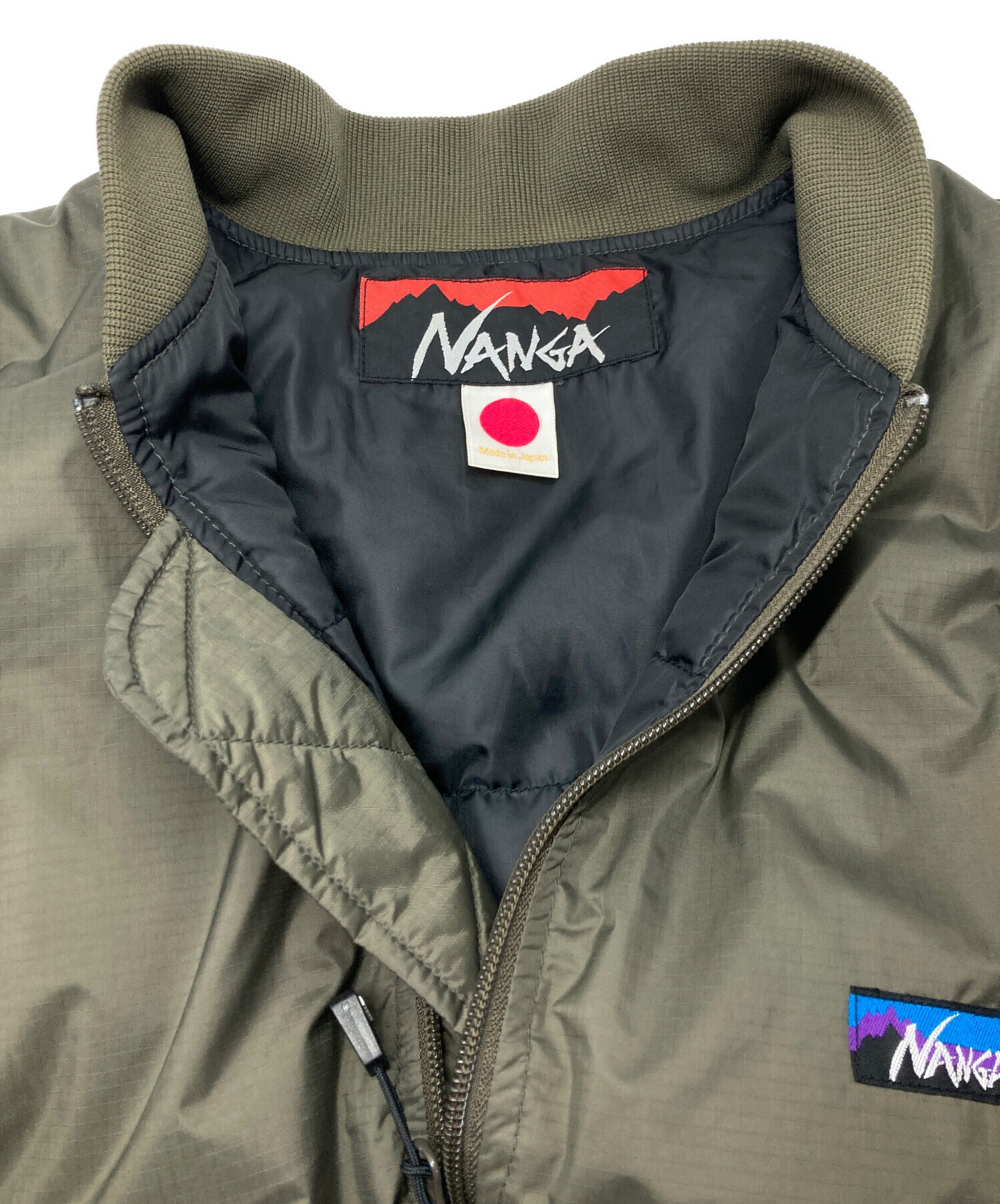 中古・古着通販】NANGA (ナンガ) MA-1 オーロラダウンジャケット 