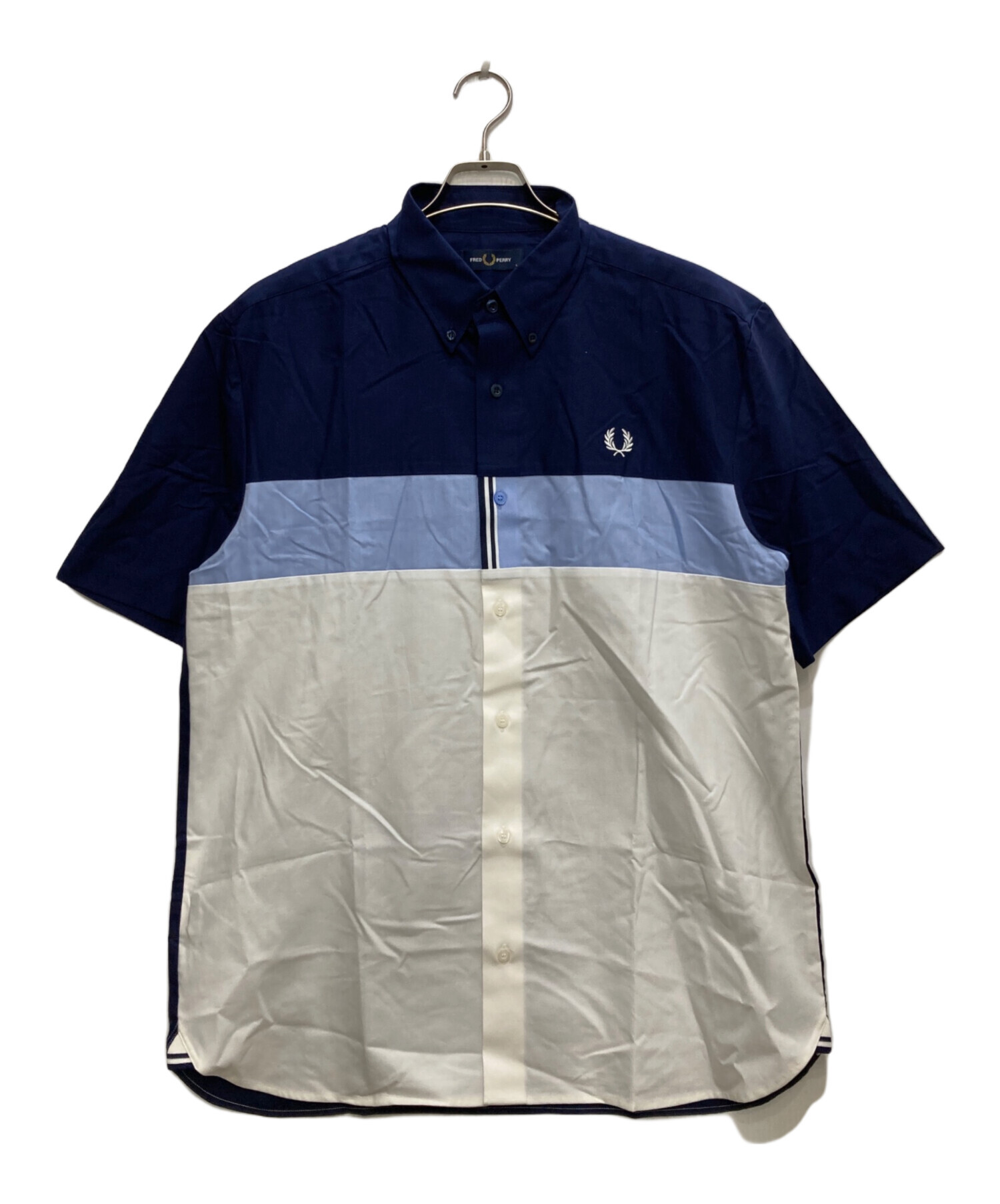 古着　FRED PERRY 中古・古着通販】FRED PERRY (フレッドペリー) COLOR BLOCK SHIRT