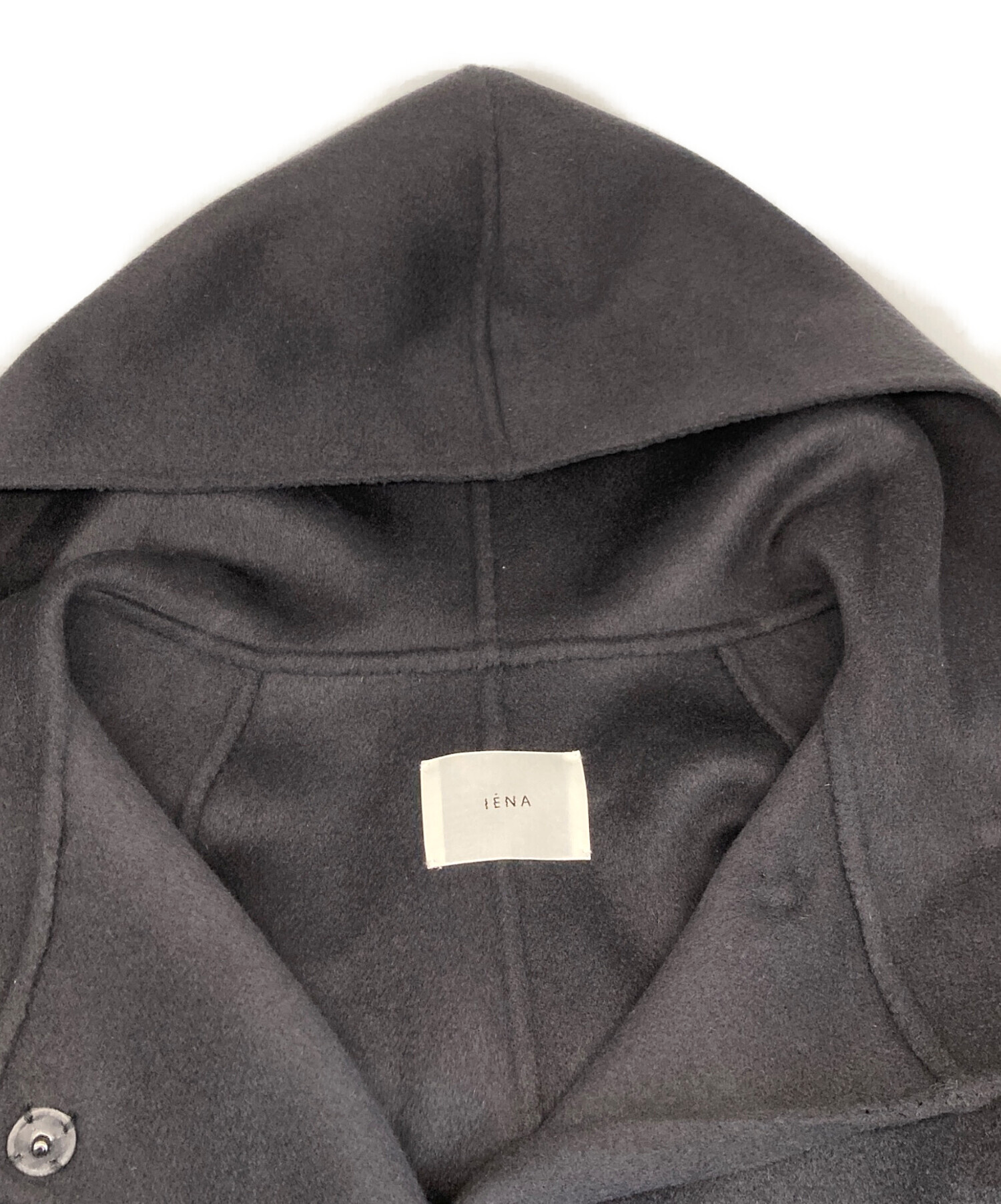 中古・古着通販】IENA (イエナ) SUPER120 ダブルフェイスフードコート