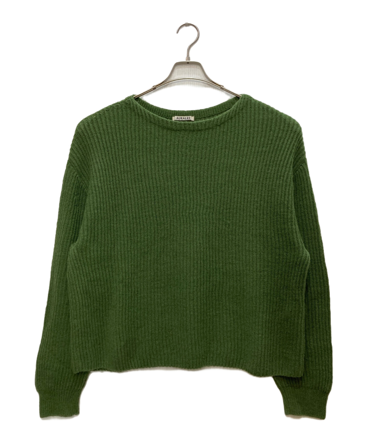 中古・古着通販】AURALEE (オーラリー) HARD TWIST WOOL RIB KNIT BOAT