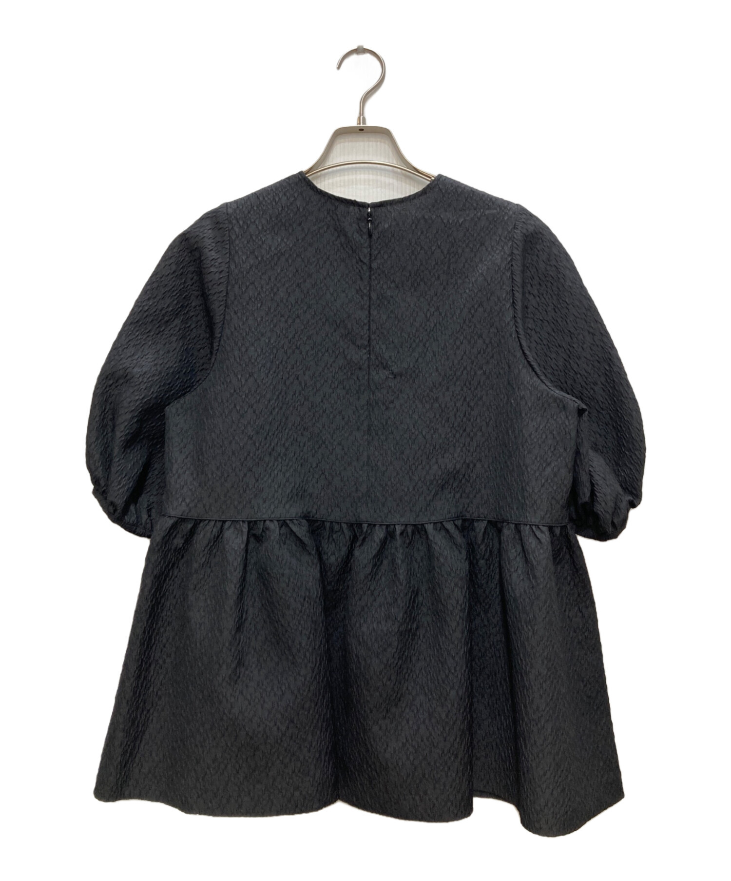UNITED ARROWS AIRY＊ジャカード5SLペプラム ブラウス36 中古・古着通販】UNITED ARROWS (ユナイテッドアローズ) AIRY ジャ